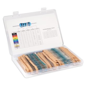 LuminologyPro 1% Metal Film Resistor Assortment, 1000 Pieces